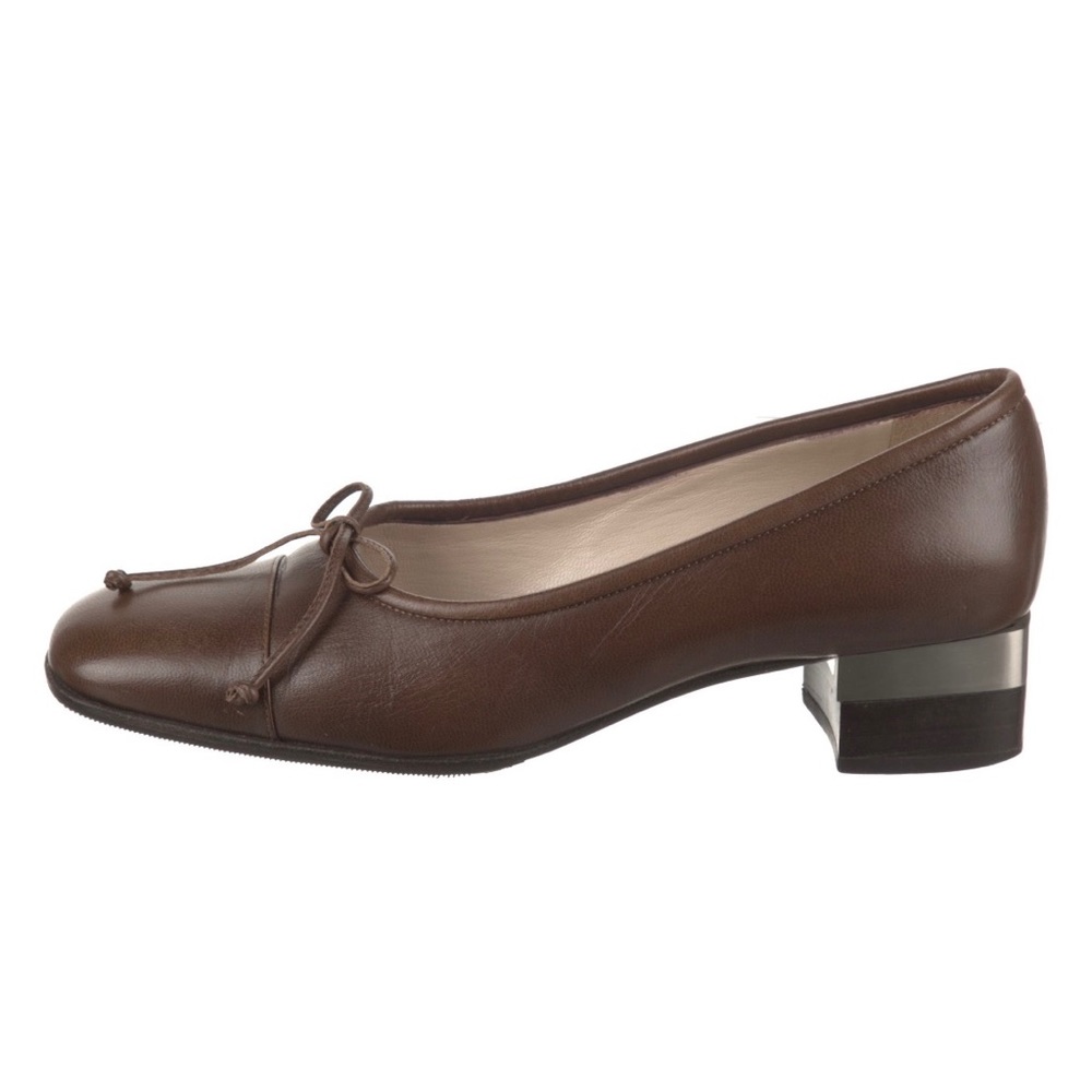 CHANEL Vintage Brown Pumps RARE